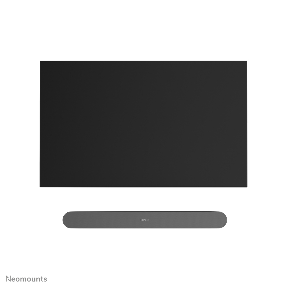 Neomounts WL30-724BL1 Muurbeugel voor Sonos Ray - eenvoudige installatie - zwart